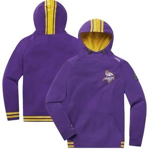 UNRL x Minnesota Vikings Purple '23 Crossover Pullover Hoodie No. 1